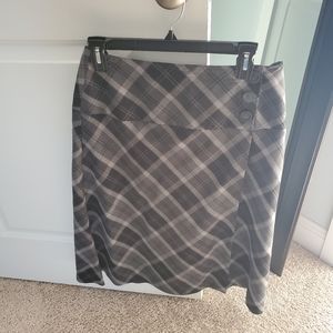 Flannel Pattern Skirt Size 8